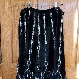 Embellished skirt